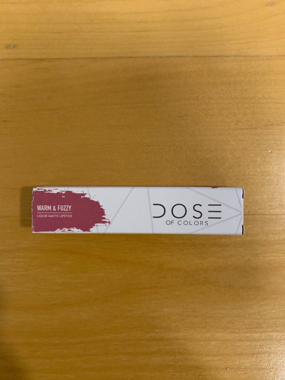 NEW Dose of Colors Liquid Matte Lipstick in Warm and Fuzzy